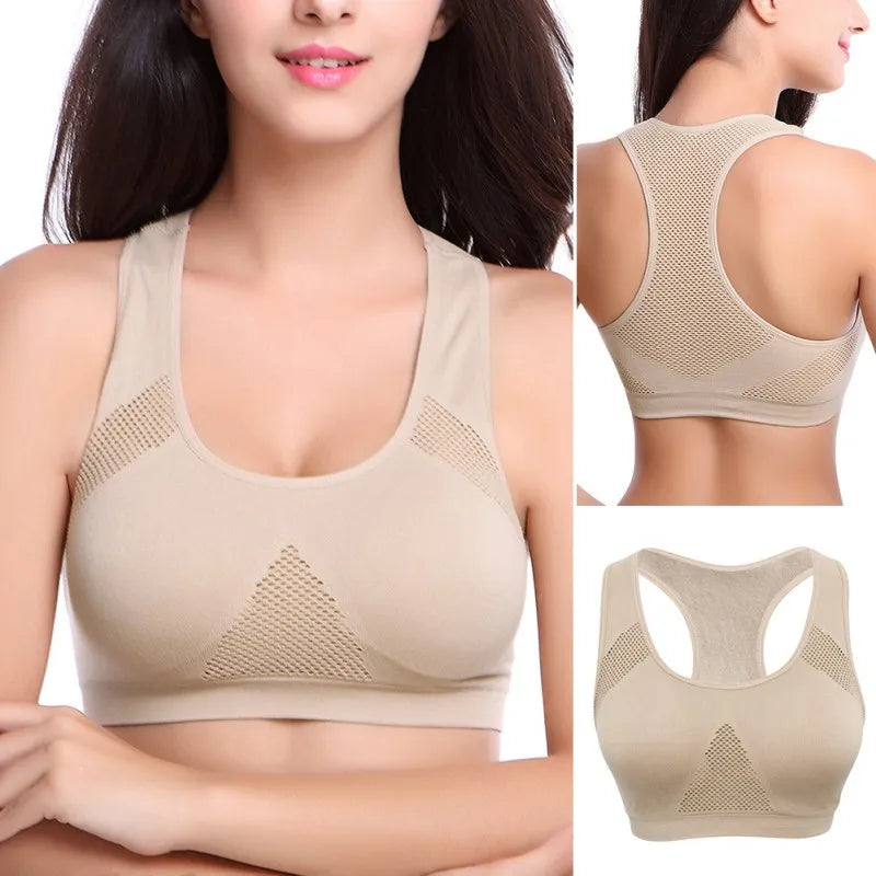 Breathable Sweat Absorbing Sports Bra Breathable Sweat Absorbing Sports Bra